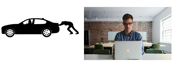 Vendedor de antes y el de ahora